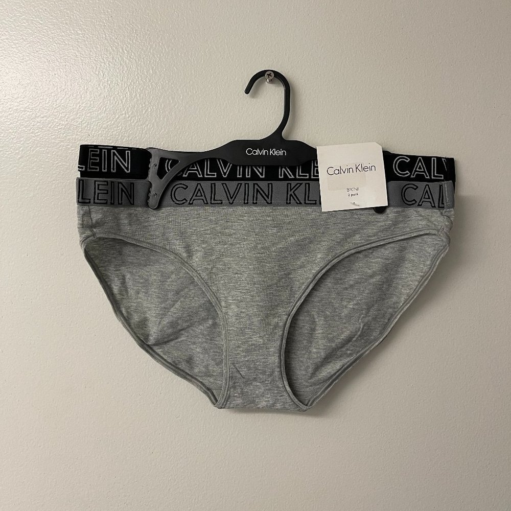 NWT! Calvin Klein Underwear Cotton Bikini 2Pk L - Picture 4 of 5